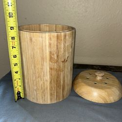 Beautiful Wood Container 
