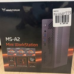 MINISFORUM AMD Ryzen 9 9955HX MS-A2 Mini PC , 64GB DDR5 1TB SSD