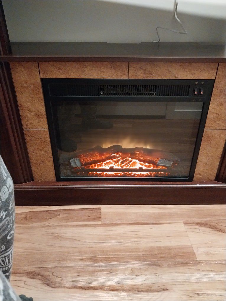 Electric  Fireplace. 