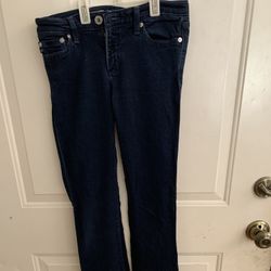 Adriano Goldschmied/ Slim Boot Cut Jeans/ Dark Blue/  Size 25
