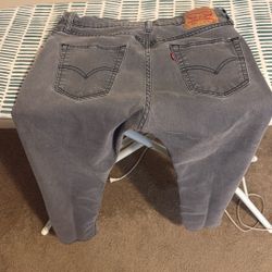 Grey Levi’s 511” 33x32