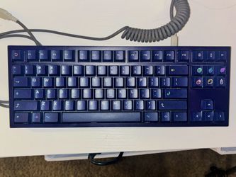 Blue Keyboard- Novelkeys Darkside addition