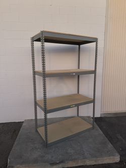 Heavy Duty Storage Racks Shelves 48 in W x 30 in D Boltless Shelving Delivery Available