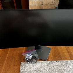 SELLING USED - Dell UltraSharp U3419W Curved 34" USB-C LED LCD 3440 × 1440 Monitor