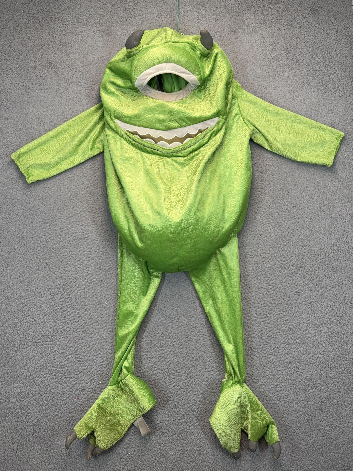 Disney Store Monsters Inc Mike Wazowski Halloween Costume Kids 2T-4T RARE