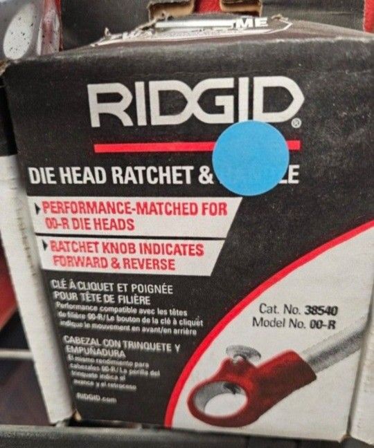 Rigid Die Head Ratchet 38540