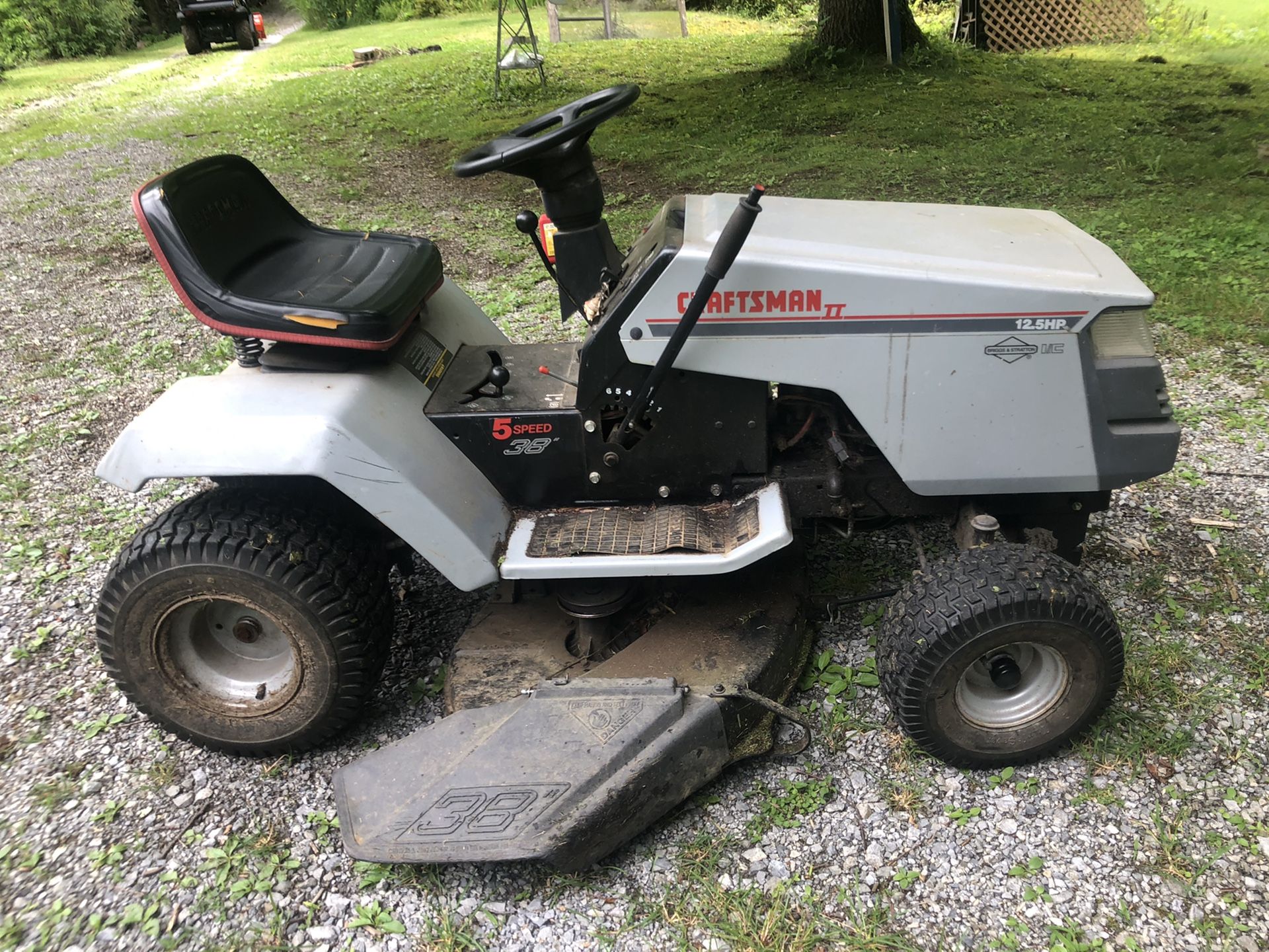 Sears riding mower-runs great