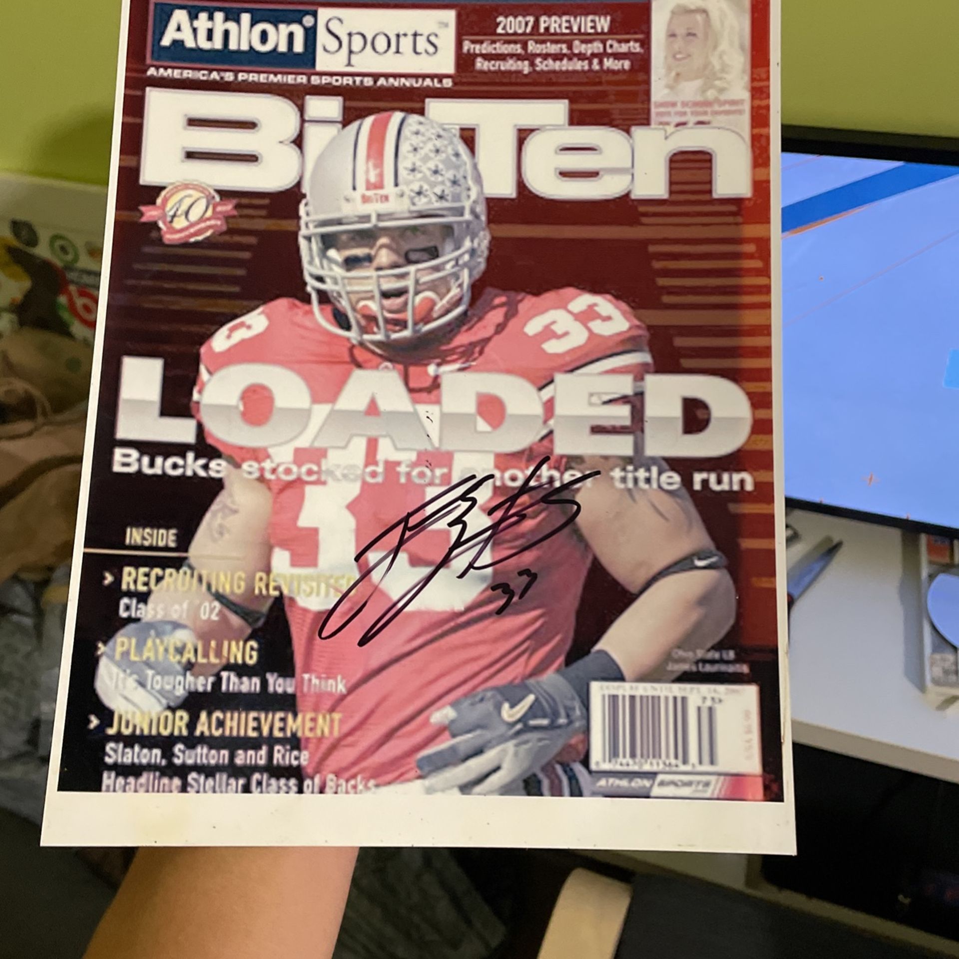 Signed OSU Retro Poster