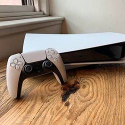 PS5 With Controllers