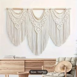 Large Beautiful Handmade Macrame Wall Hanging