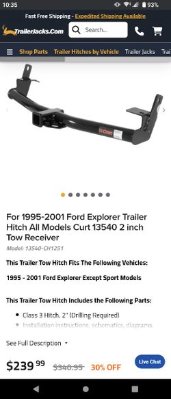 Tow Hitch with 2 Inch receiver
