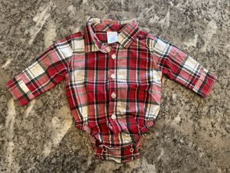 Baby Christmas Onesie Size 0-3 Months 
