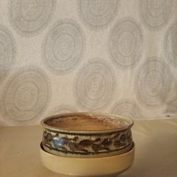 1970 Decorative Ceramic Bowl 