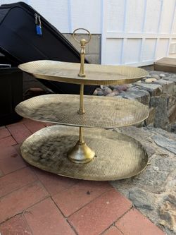 3 Tier Decorative Serving Tray
