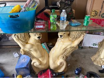 Antique lions