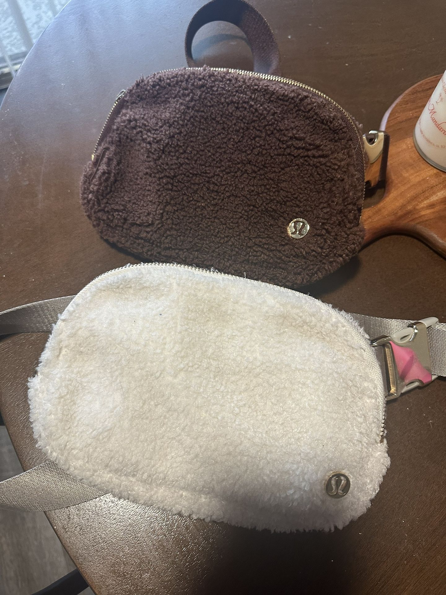 Both Lululemon Sherpa Crossbodies