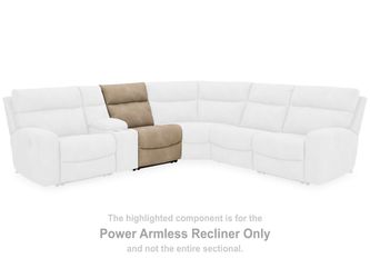 Next-Gen DuraPella Sand Power Armless Recliner   6100431