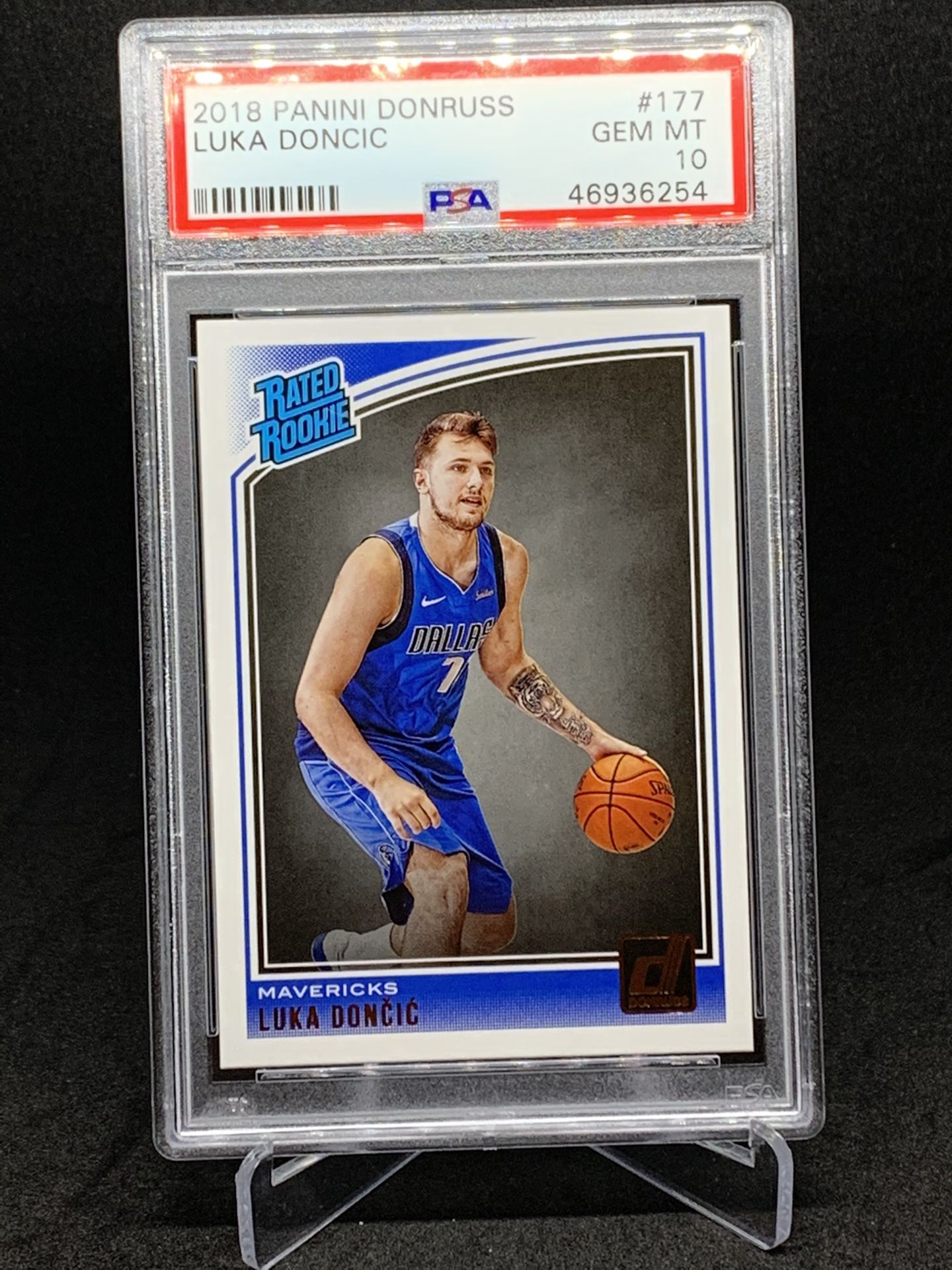 2019-20 Donruss Luka Doncic PSA 10