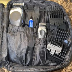Hair clipper and trimmer kit 