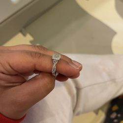 White Gold Engagement Ring