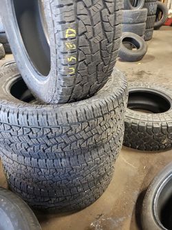 275/60/20 set of 4 tires