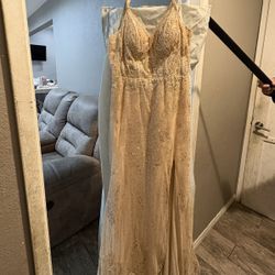 Gold Prom Dress 