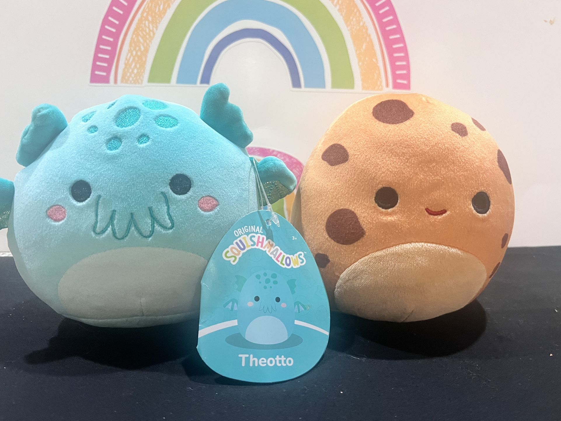 SQUISHMALLOWS - THEOTTO & NEEONA - 5 1/2 INCH PLUSHIES