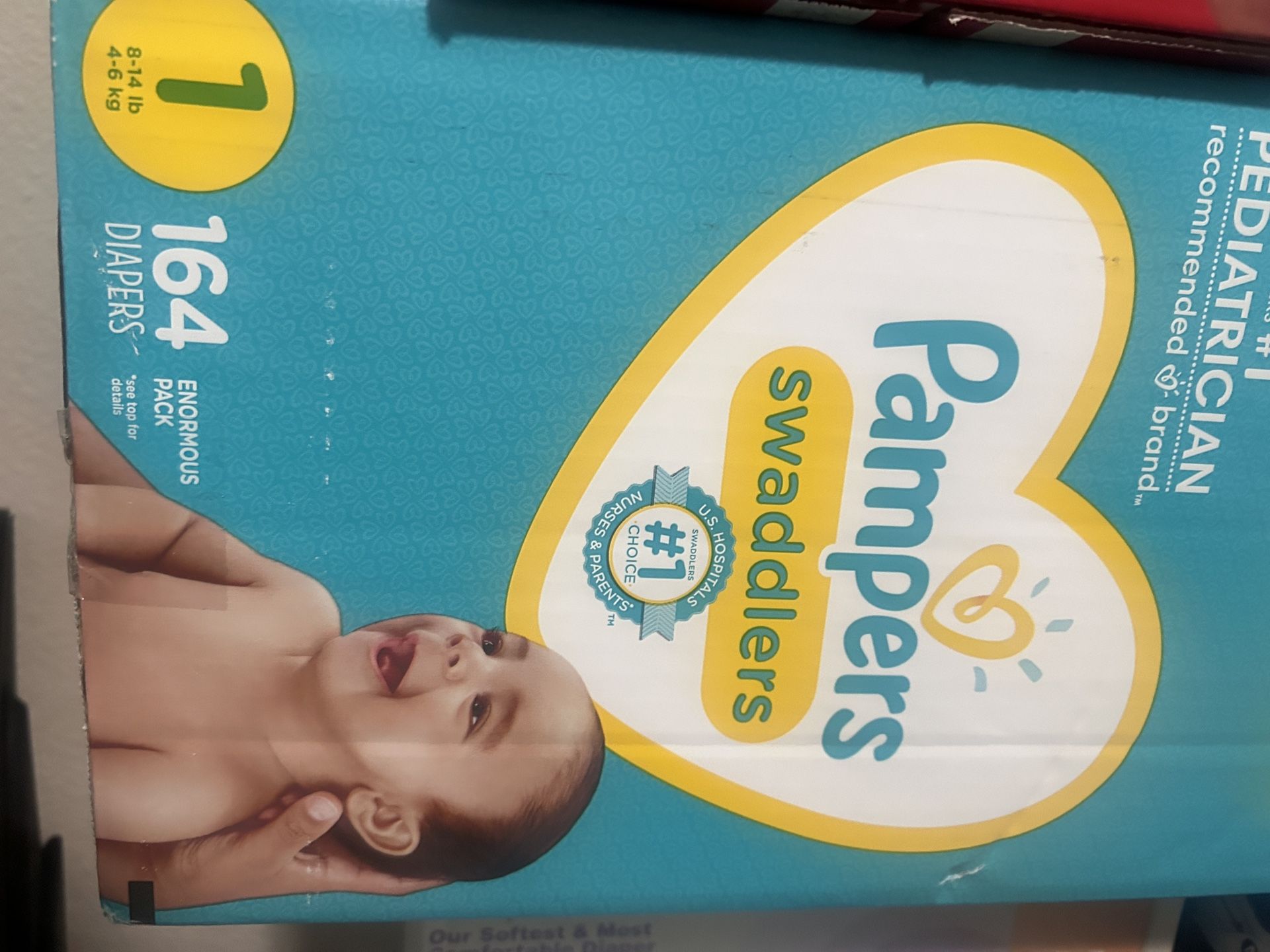 Pampers Size 1 164 Ct Brand New Unopened 