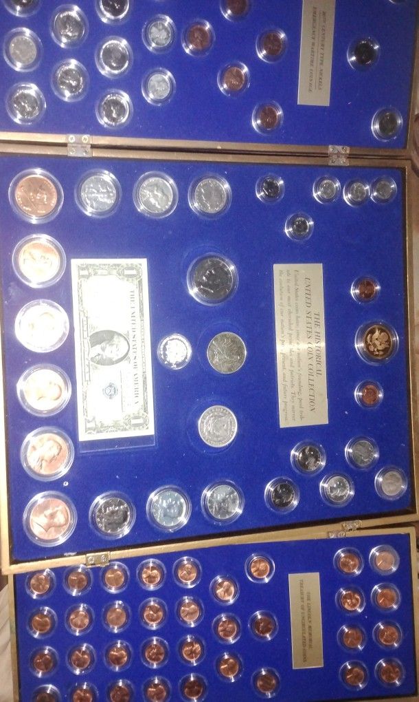 Complete Coin Collection Some Of These Coins Are Very Good