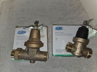 Zurn Presure Reducing Valve Both for $100  (Price Is Firm)