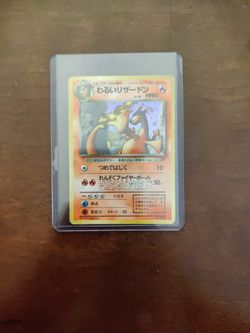 Dark Charizard Pokemon Card Holographic Japanese