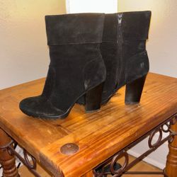 Suede - High Ankle Boots