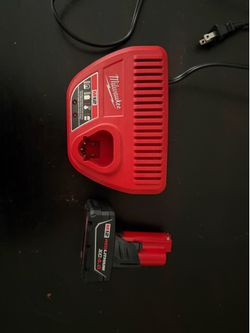 milwaukee battery and charger