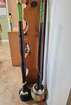 Tall wine bottles decorative