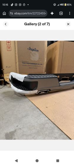 Chevy rear bumper assemble  black