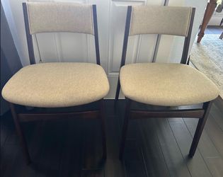 Two side chairs, excellent condition