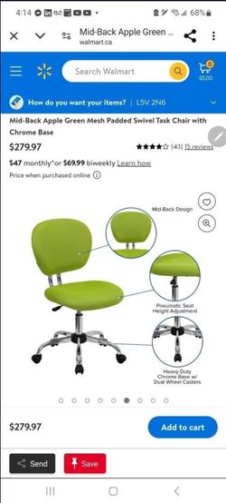 Scranton & Co Mid-Back Office or Training Center Chairs, Zip Off Mesh Covers For Cleaning