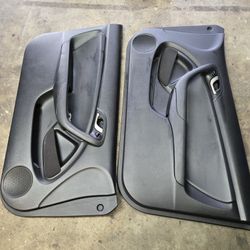 Acura Rsx Type S 2003 Oem Black Door Panels Both Clean Parts 