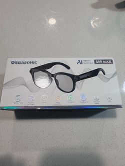 🎥 AI Smart Glasses with HD Camera Recording – New in Box