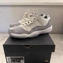 Jordan 11 Low Cement Grey (GS)