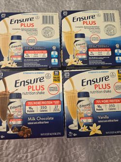 4 Cases of Ensure NEW in box