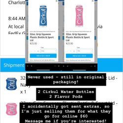 Cirkul Water Bottles