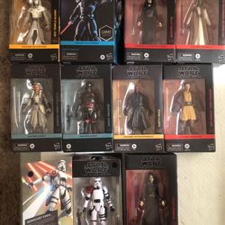 Star Wars Black Series Lot