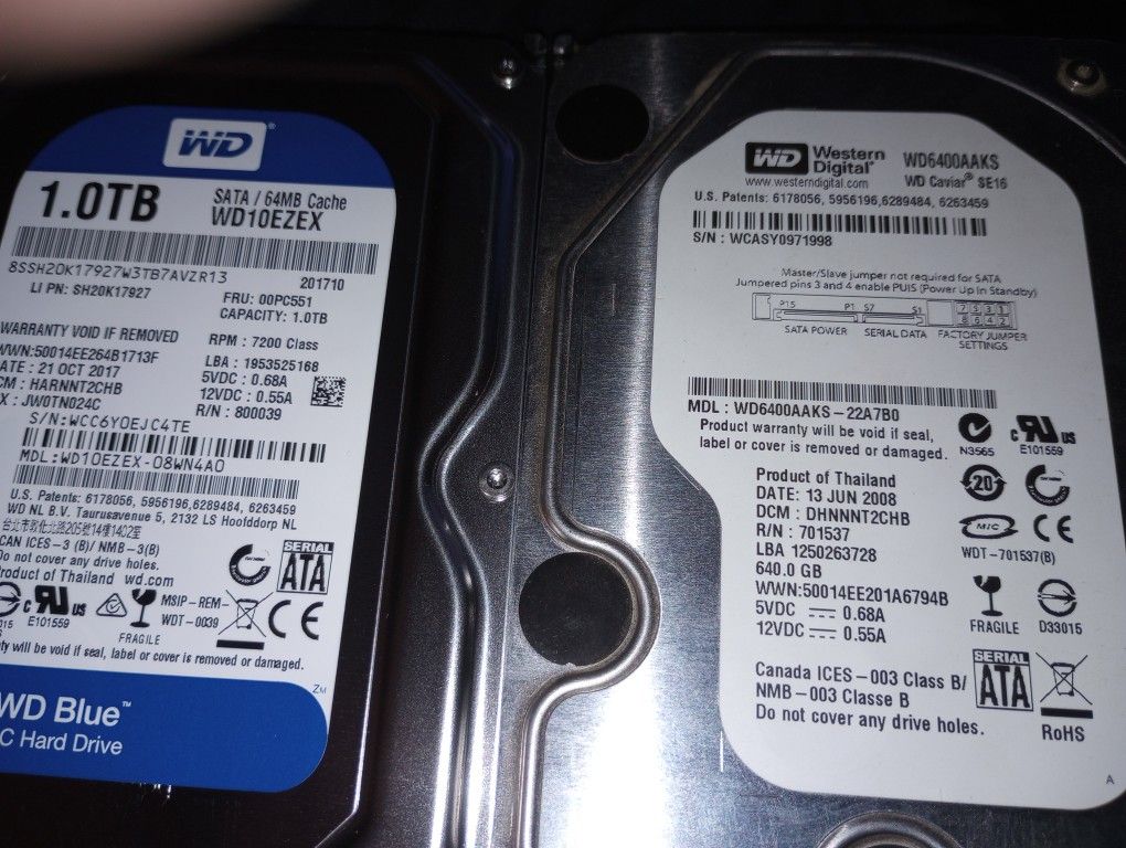 2 Hard Drives For Pc Desktop