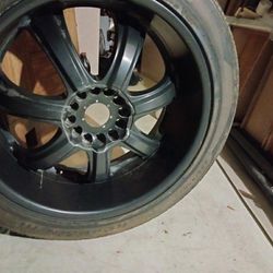 4 ...... 22's Rims With Tires ...