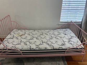 Twin bed and frame
