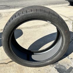 (QTY 1)  Only ONE  HL265/40R22 Pirelli P-Zero PZ5 109Y XL Black Wall Tires 99% LUCID TIRE