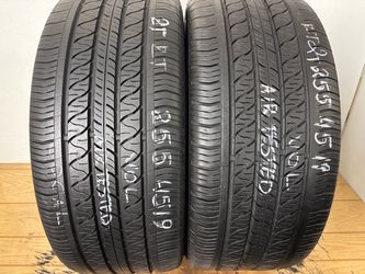 2 tires 255 45 19 Con procontact rx like new new no repairs