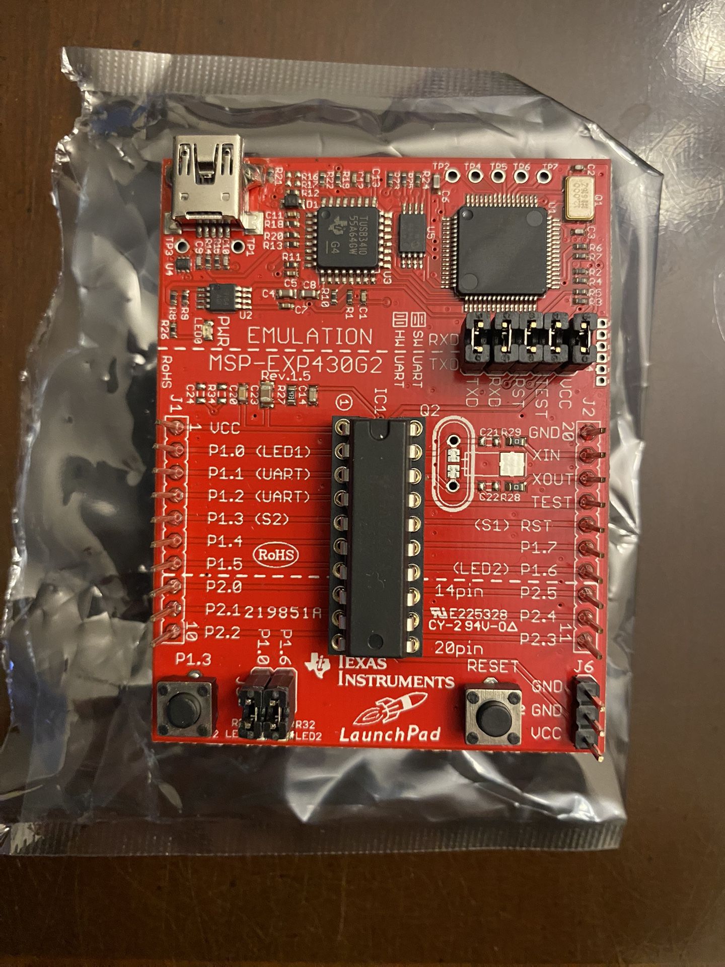 Texas Instrument MSP430 Microcontroller