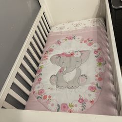 crib & toddler bed 2 in 1